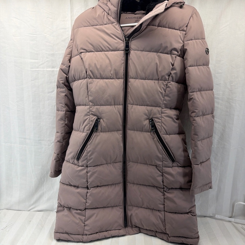Andrew Marc Women's Puffer Jacket - Mauve